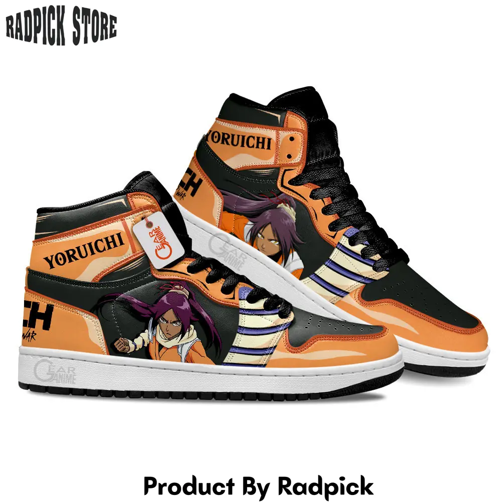 Yoruichi shihouin air jordan high top sneakers anime  rp0358945